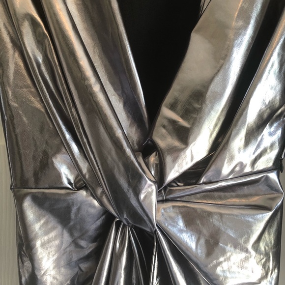 NWT Metallic Dress - Picture 2 of 6